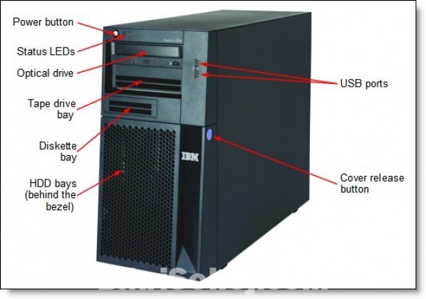 IMB system x3200 M3 server pc